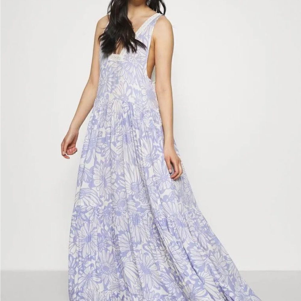NWOT Free People Intimately Tiers For You maxi
dress size XS,S,M - Picture 2 of 13